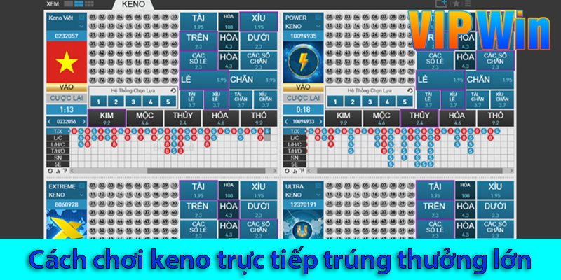 Mẹo chơi xổ số keno: Bí quyết chơi hiệu quả từ cao thủ trên VIPWIN